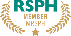 RSPH Member badge — click to view certificate